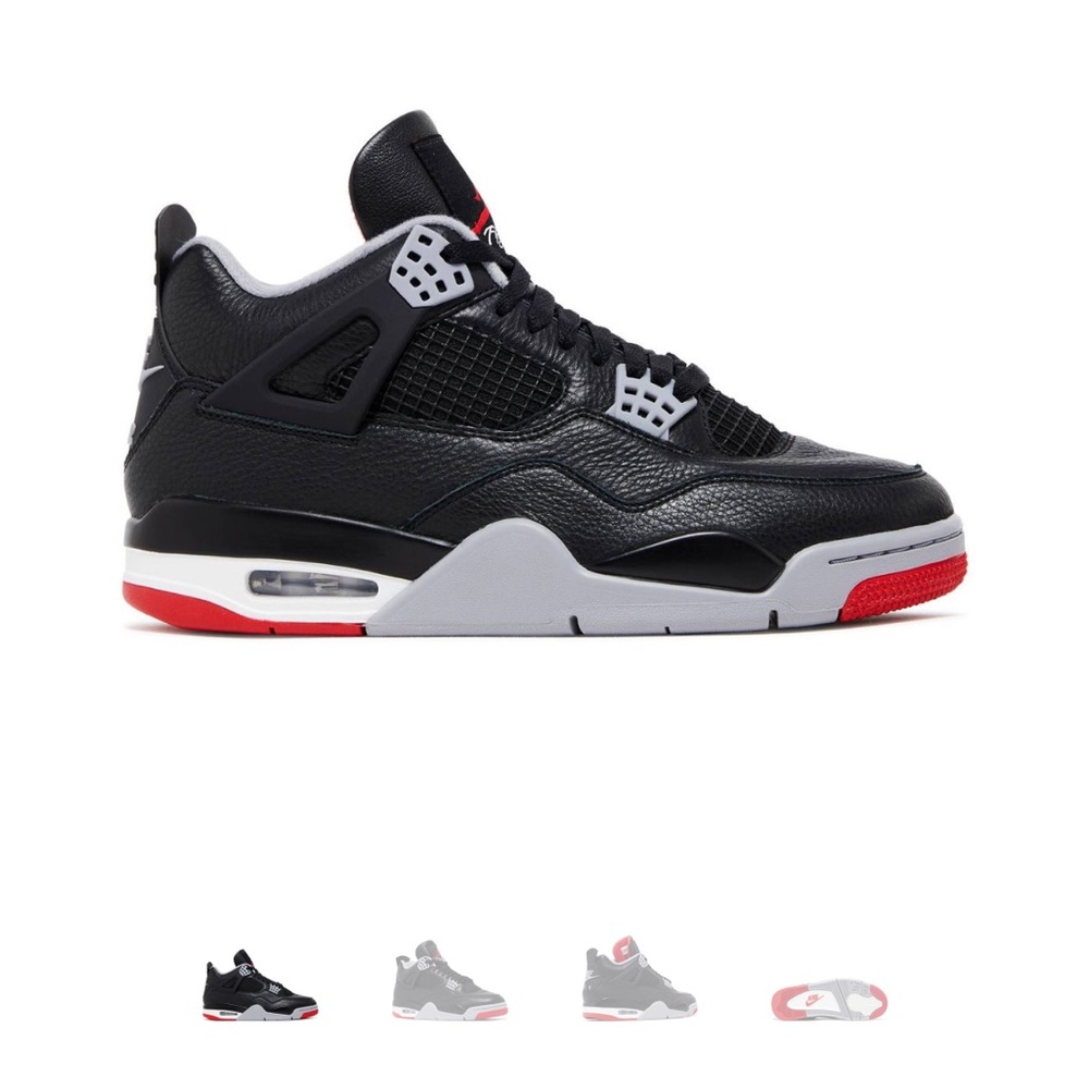 Jordan Kids Sneakers - Black, Red, and Gray